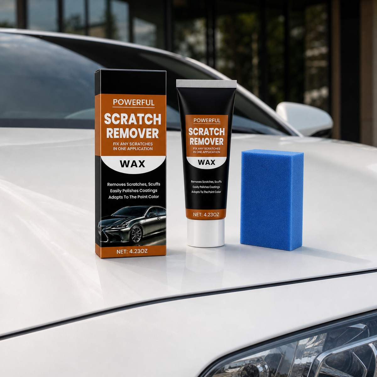 Magic Car Scratch Remover - Pack of 2